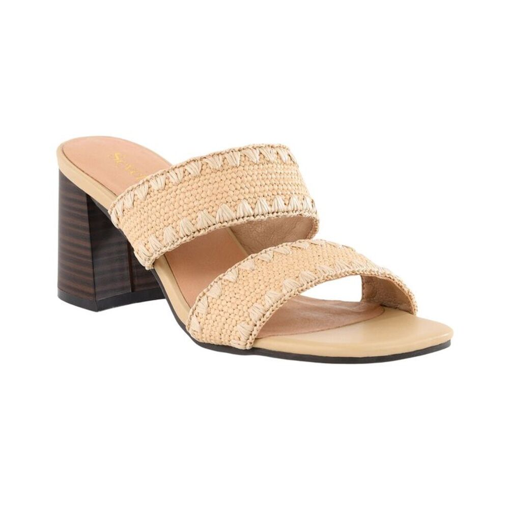 Seychelles Hattie Raffia Heeled Sandal